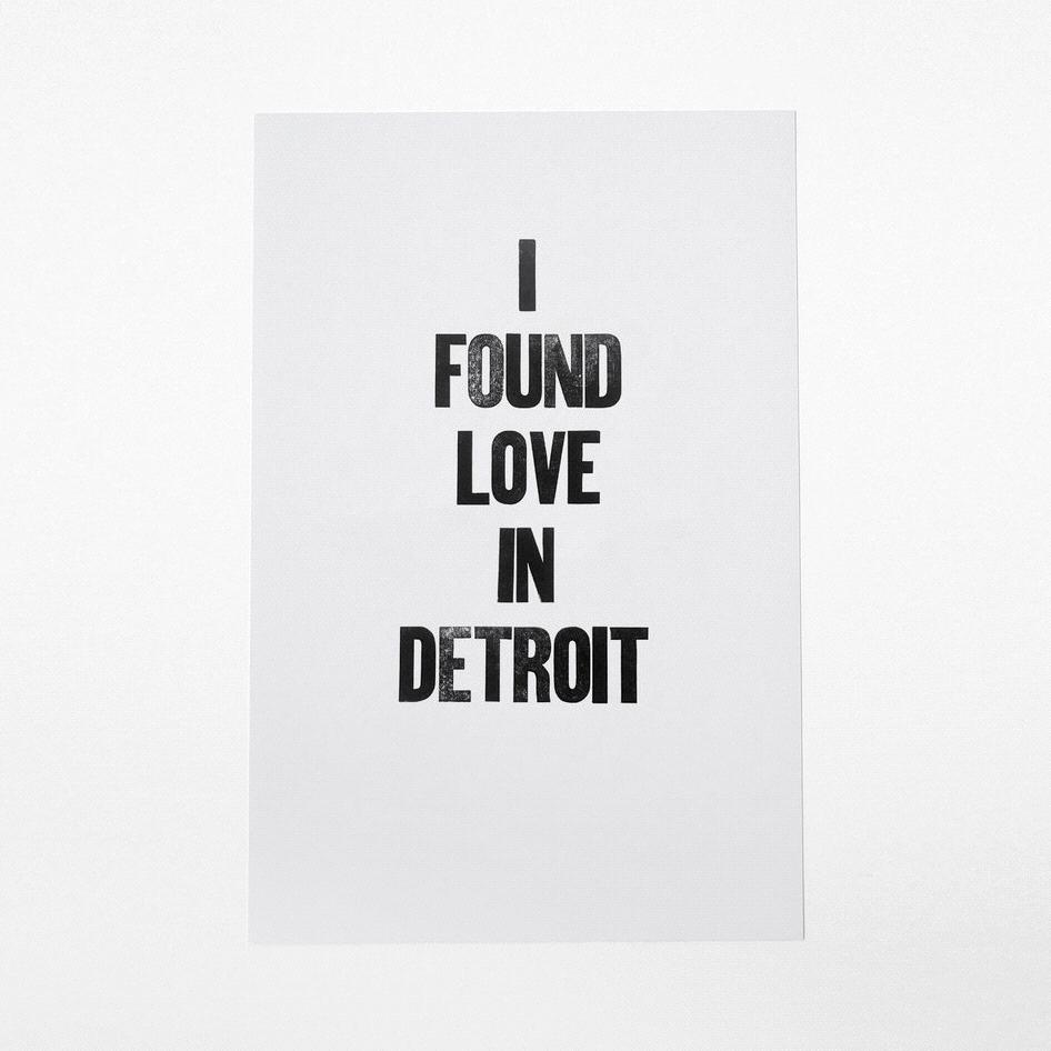 I Found Love Poster