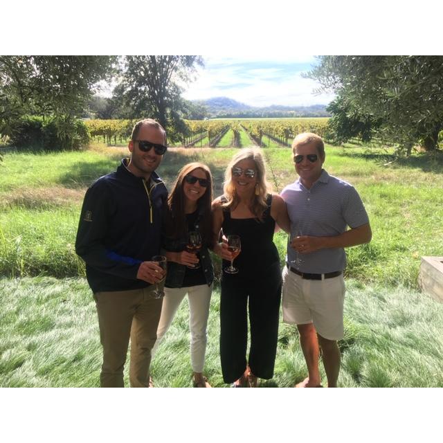 Showing the Gibsons our love of Sonoma... and rosé.