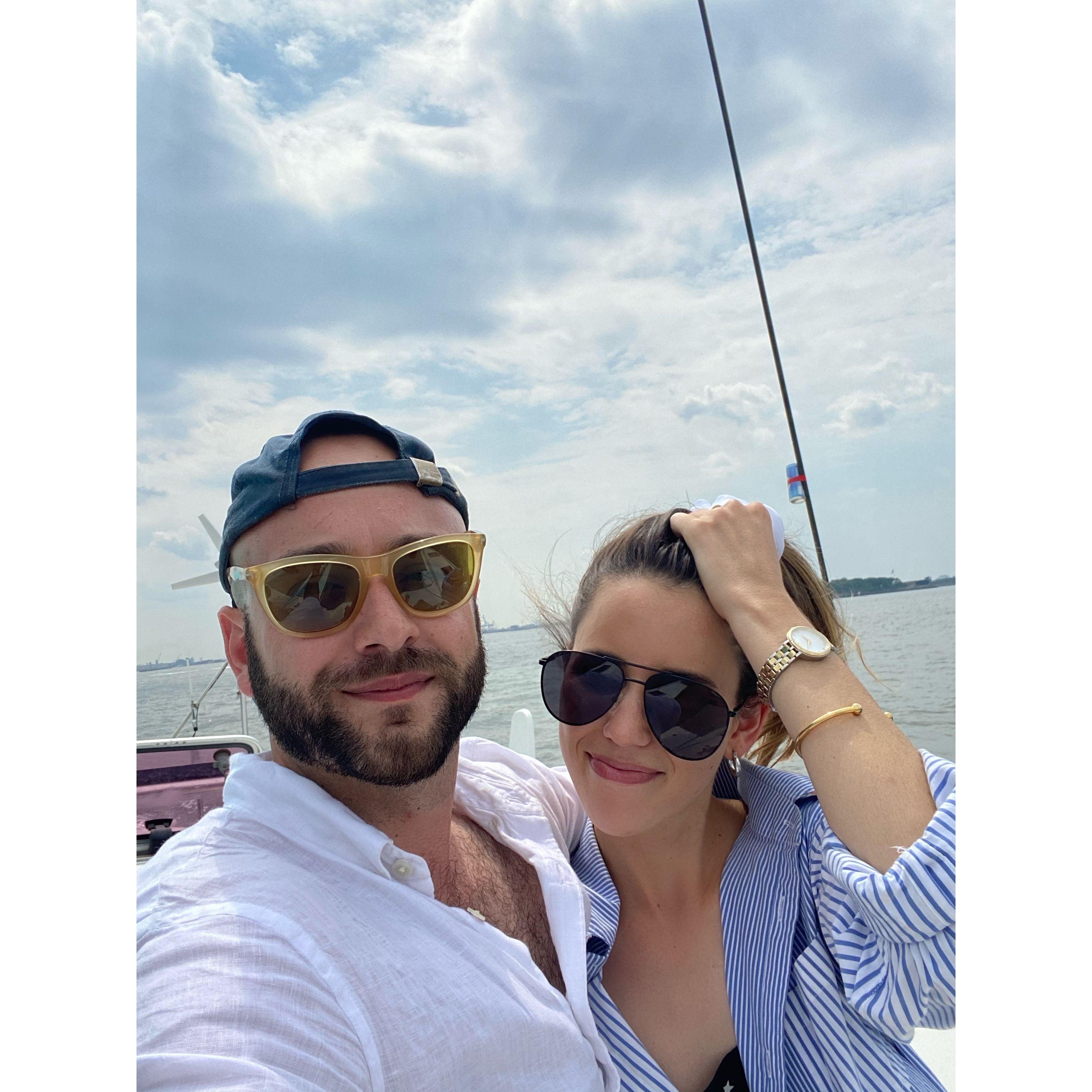 Sailing in NYC on TGT!