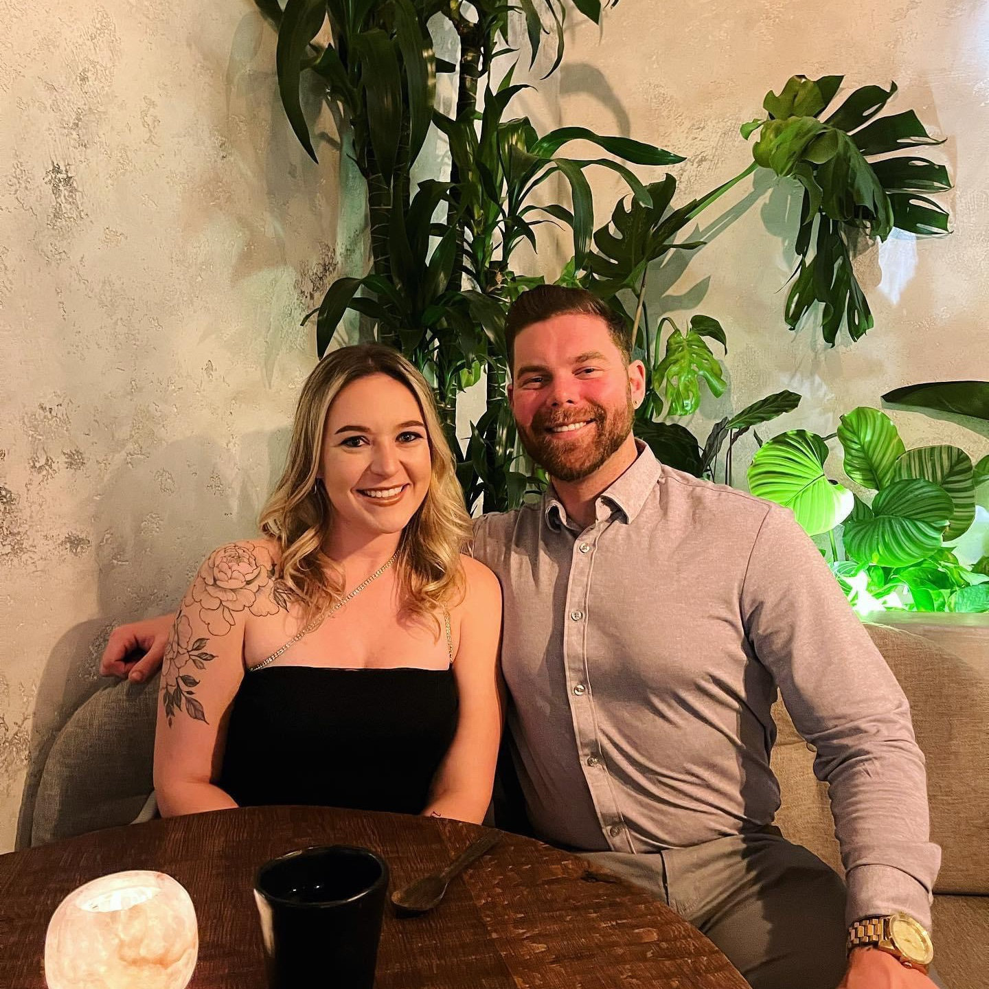 Our first Valentine's Day date!