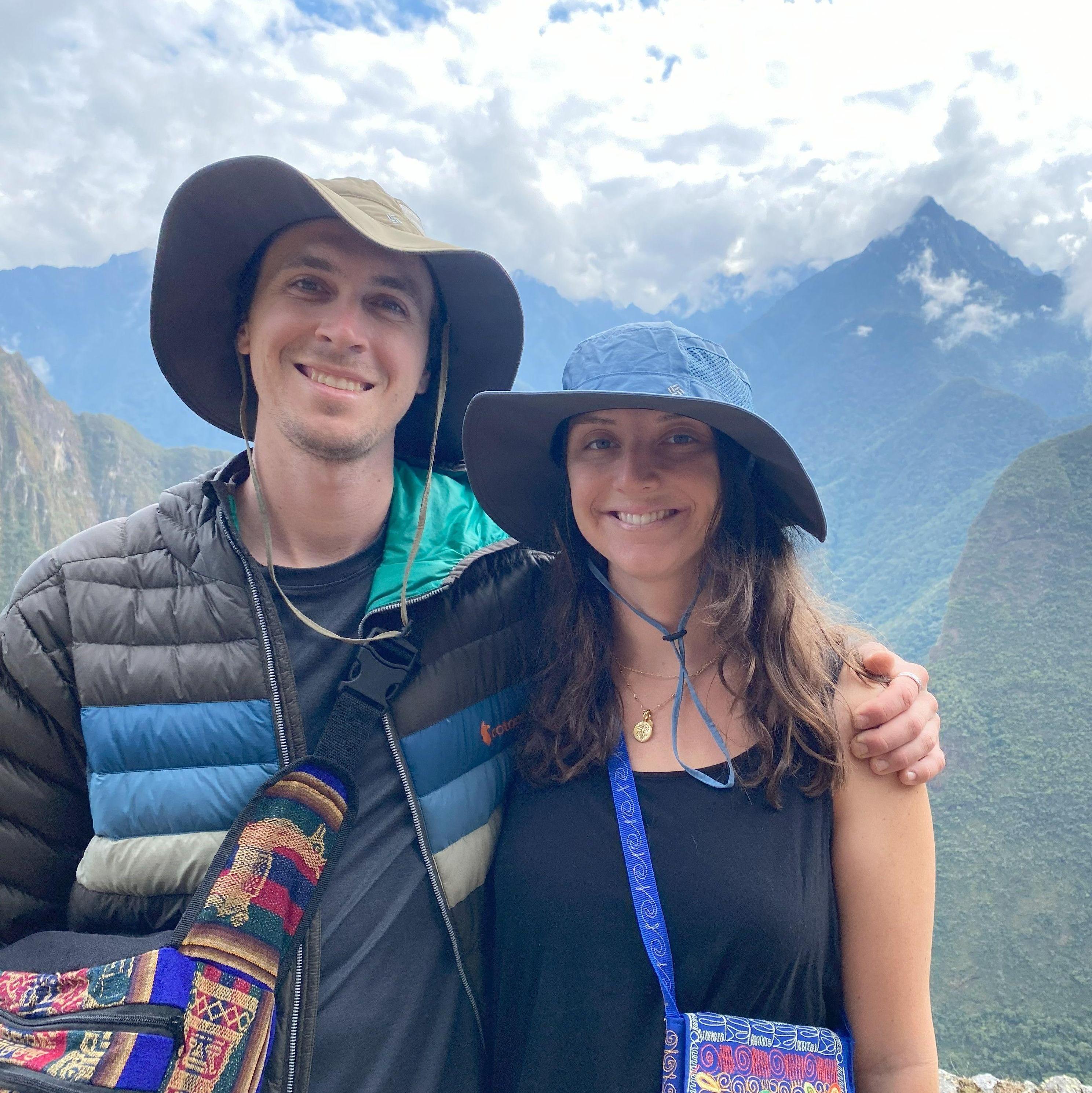 Our first international trip together in Peru