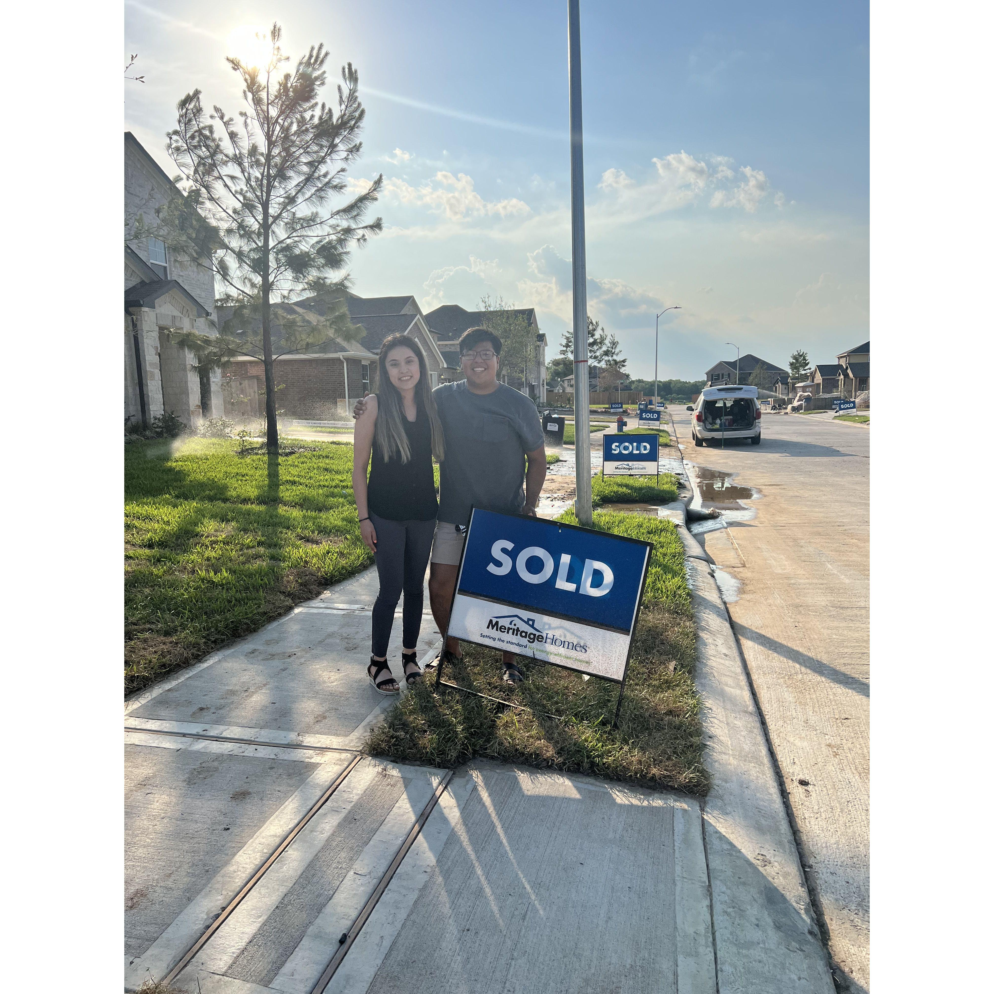 Our first home