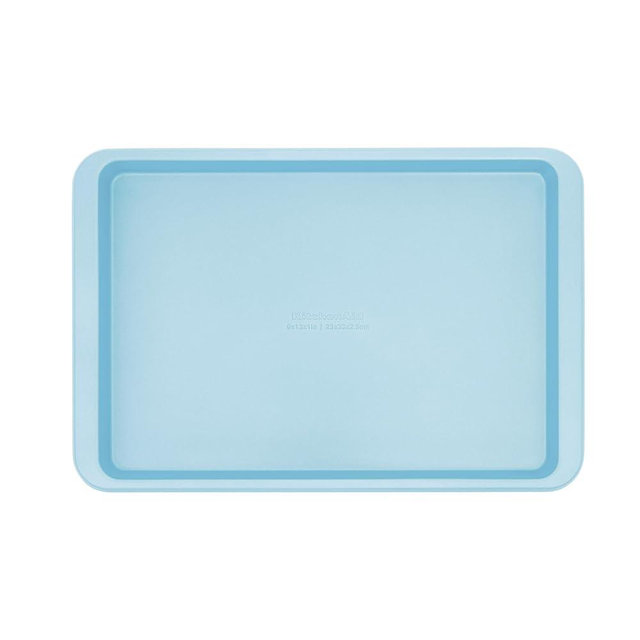 KitchenAid 9x13in Nonstick Aluminized Steel Baking Sheet, Mineral Water