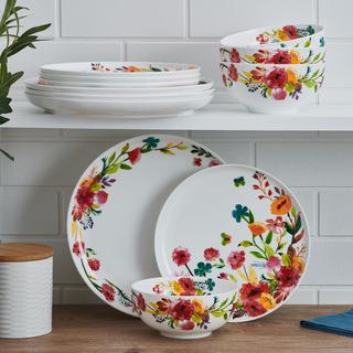 Karina 12-Piece Dinnerware Set, Service for 4