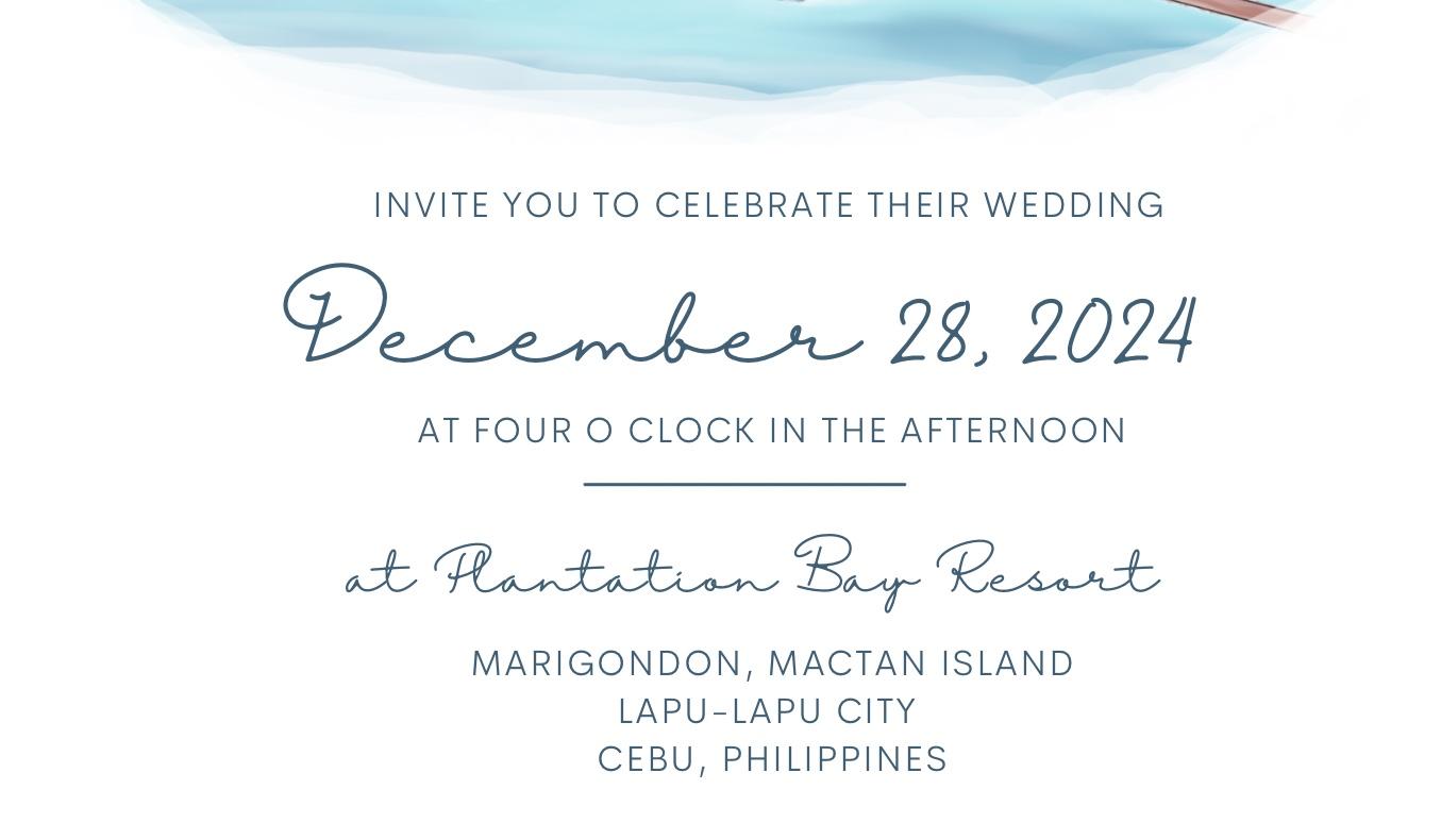 The Wedding Website of Christina Montecillo and Justin Schoonover