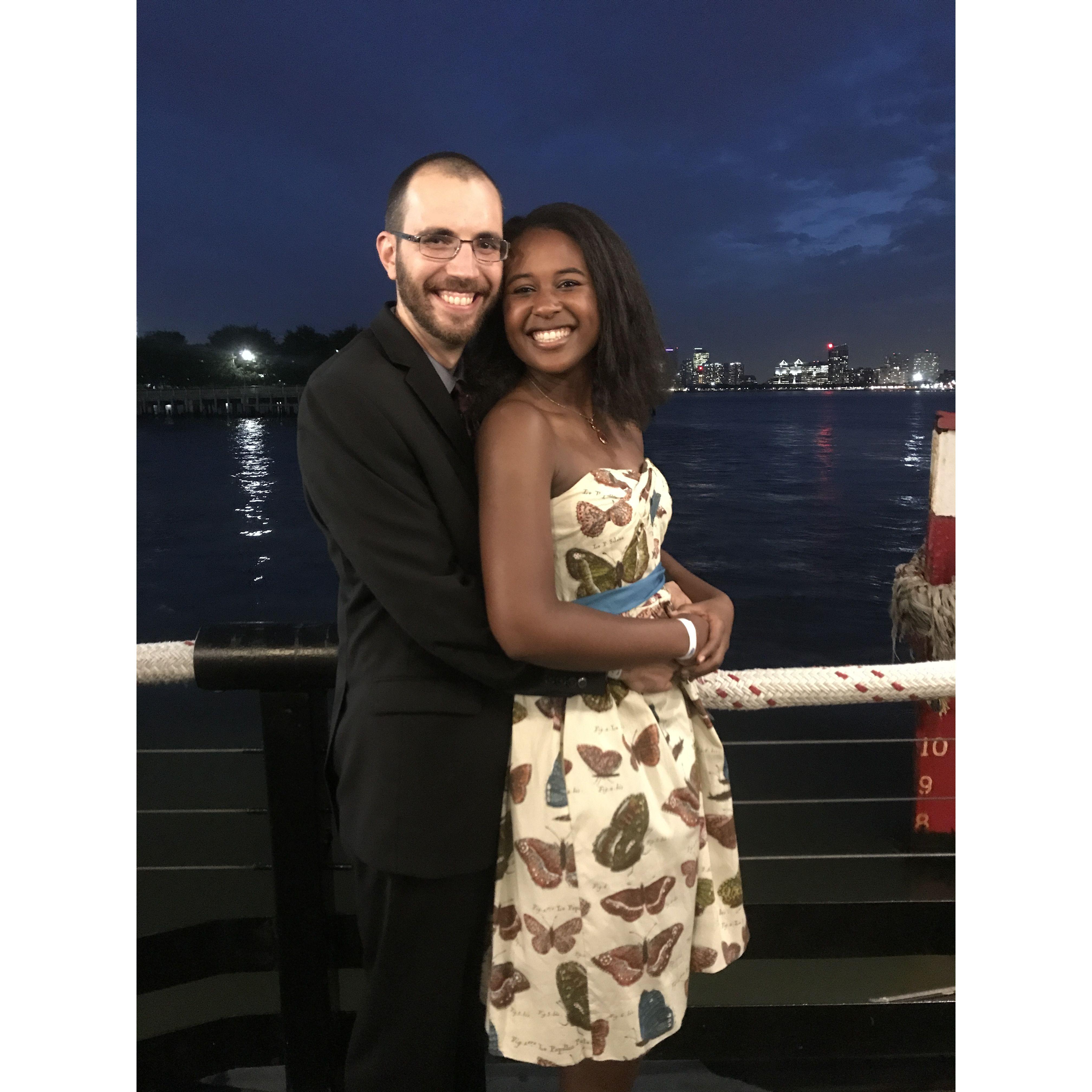 That time when we were each other's prom date <3