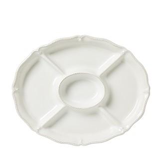 Juliska Berry & Thread Crudité Platter, Whitewash