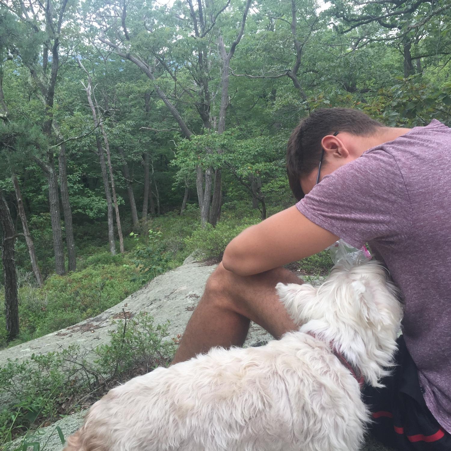 Hiking Bear Mountain with Hope

July 2017