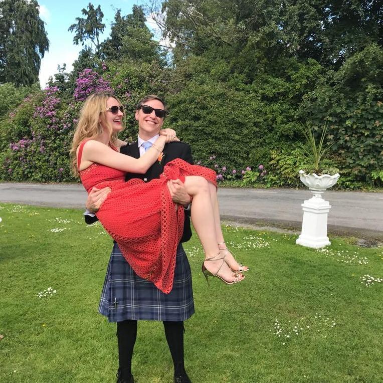 In Ireland for Nick and Linda's wedding