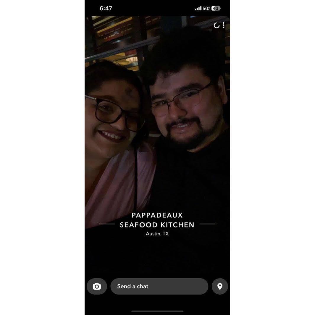 Our Valentine's date after our Ash Wednesday mass