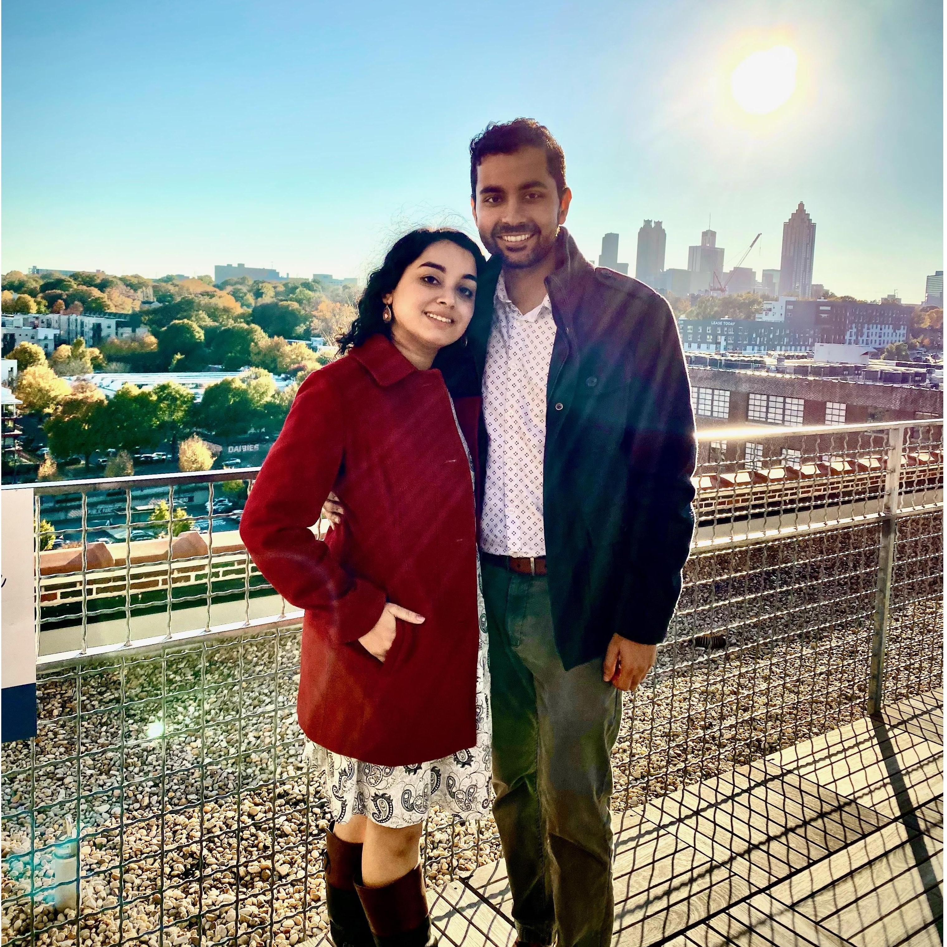 "I have always been fascinated by city skylines." -Deep,  Ponce City Market, Atlanta, GA (Nov 2021)