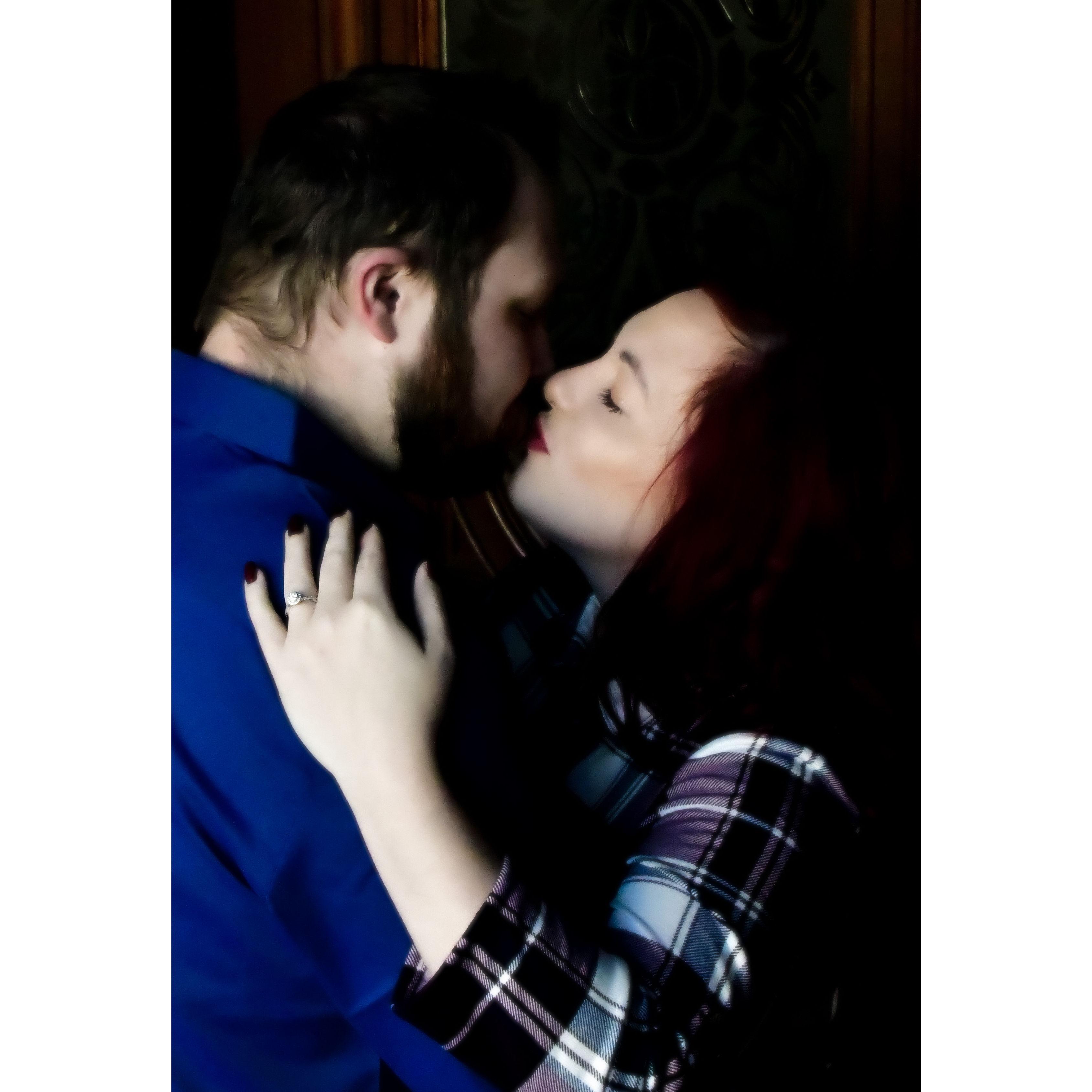 Engagement photo.