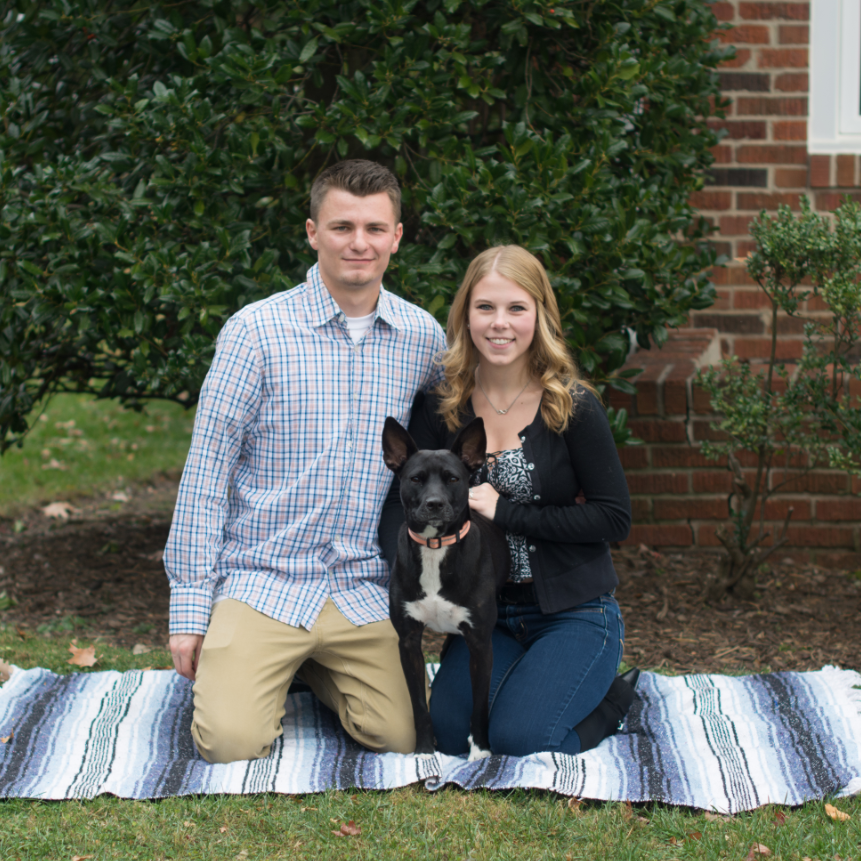 November 25, 2016 - Our first Christmas card!
