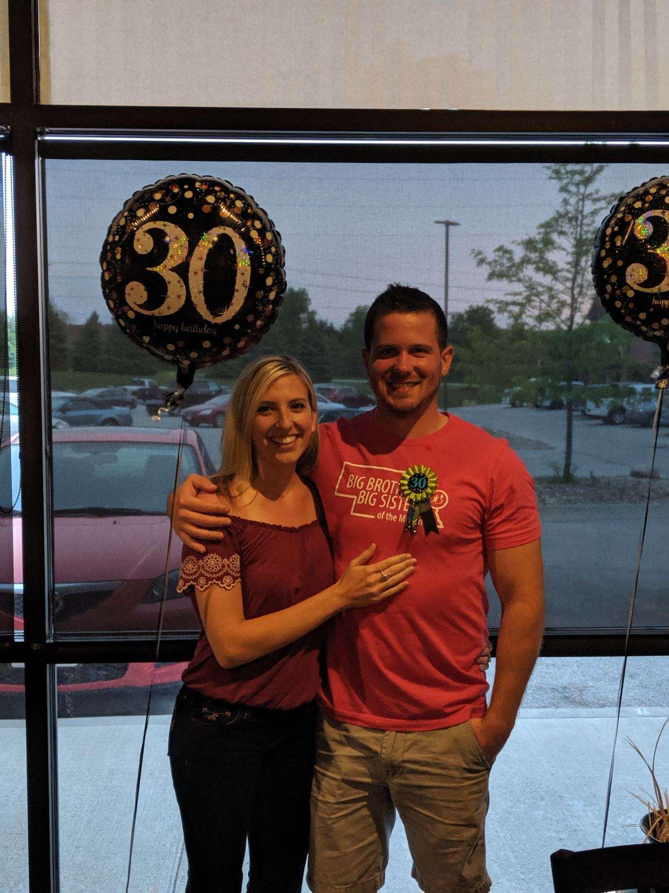 Caleb turns 30!