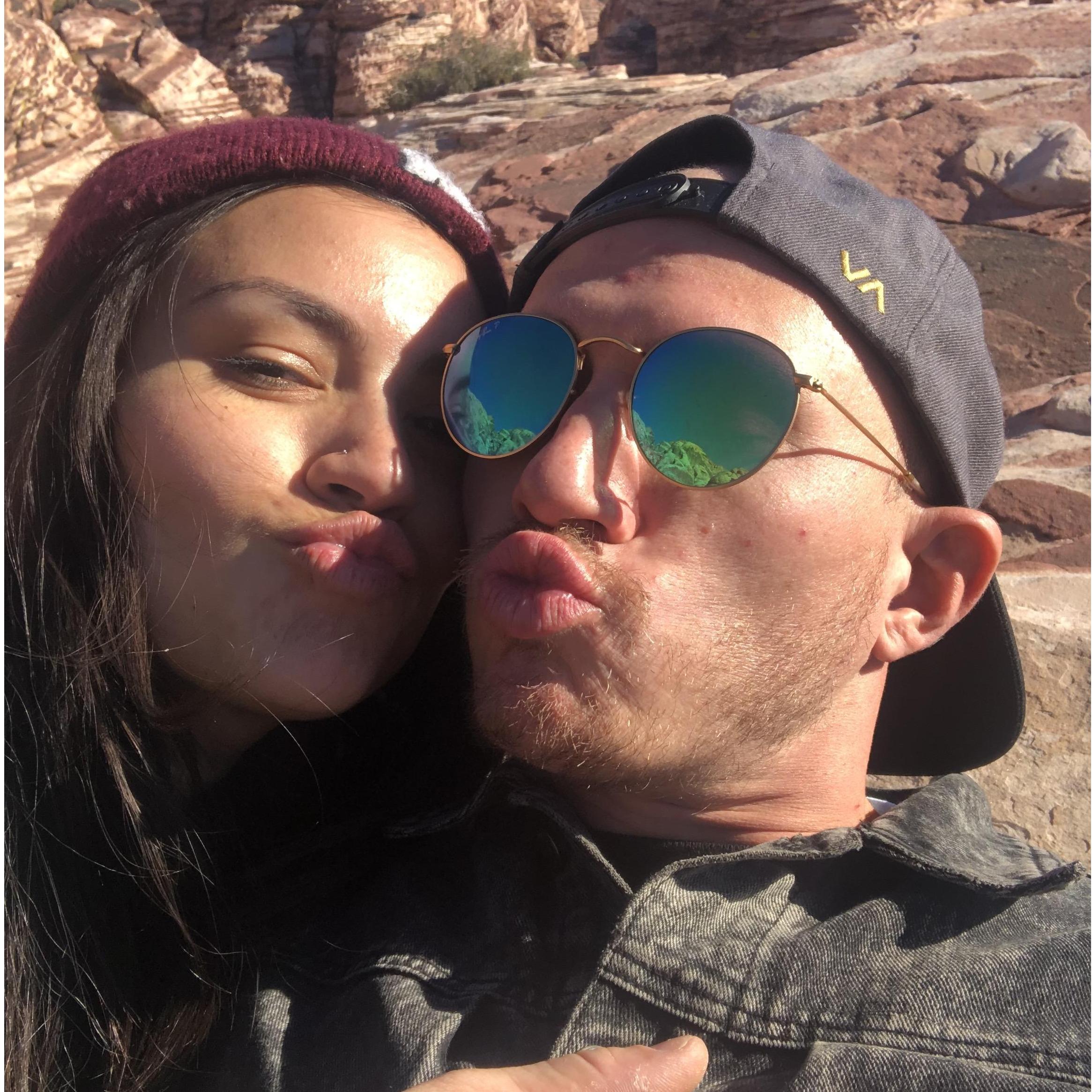 We roadtripped to Las Vegas from L.A. for a friends wedding. We took a wrong turn somewhere but had fun along the way.