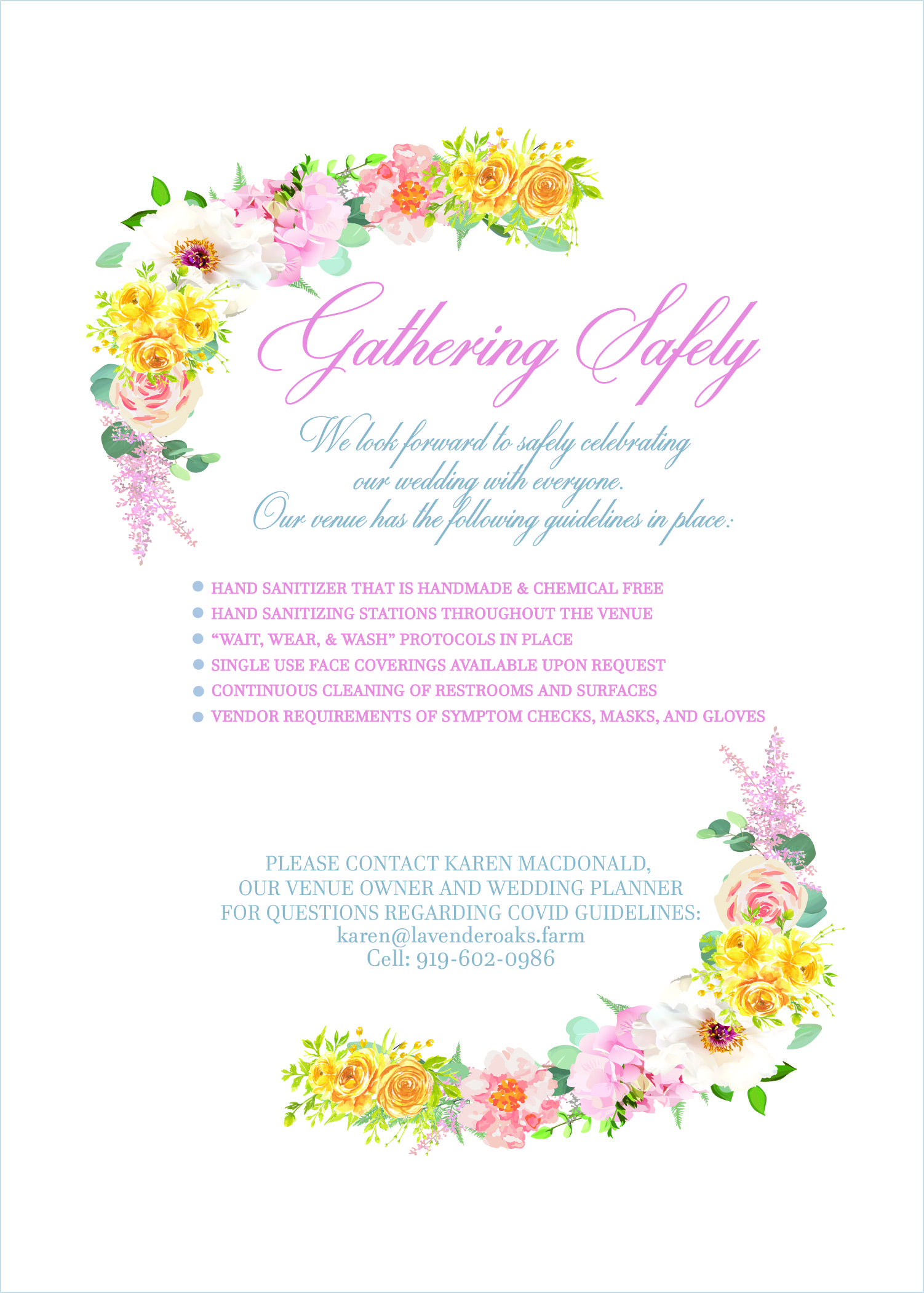 The Wedding Website of Francesca Cain and Steve Watson