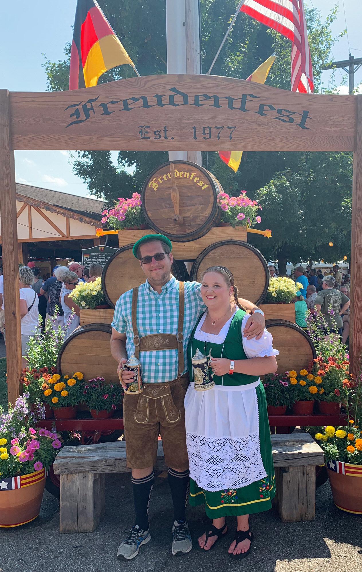 2nd Fruedenfest together. 7/20/2019
