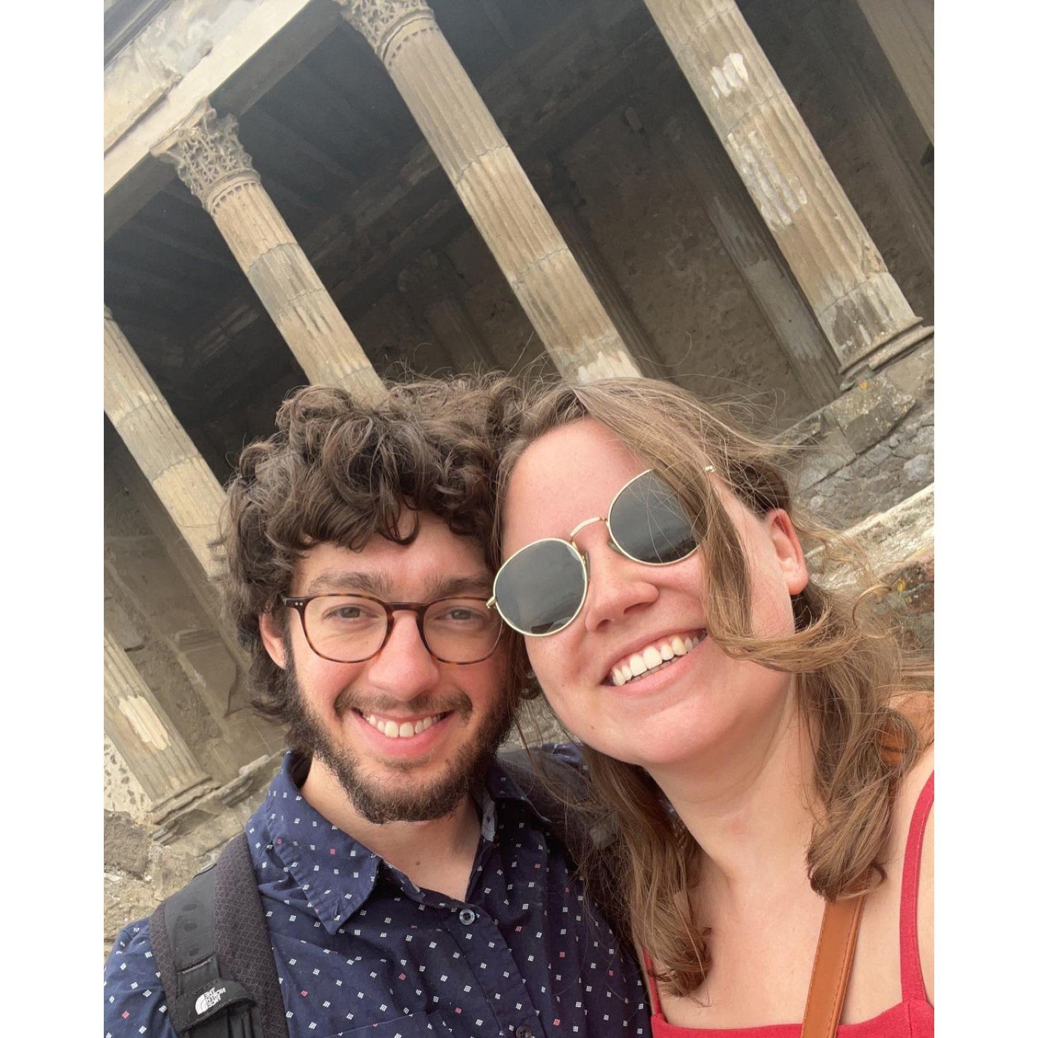 In 2023, Gretty and Austin travelled to Italy where they went to Austin's favorite places from study abroad - including Pompeii!