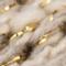 Natural/gold Lurex