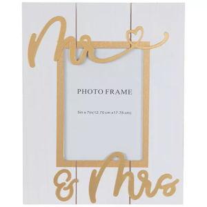 Gold Mr & Mrs Wood Frame - 5" x 7" | Hobby Lobby | 2023034