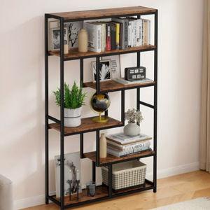 6-shelf bookcase