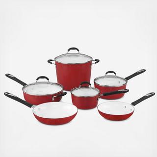 Elements 10-Piece Nonstick Ceramic Cookware Set