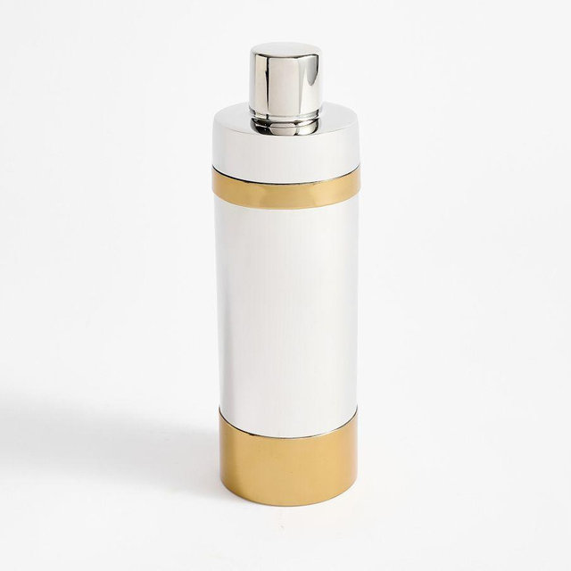 Fillmore Cocktail Shaker - Brass/Silver