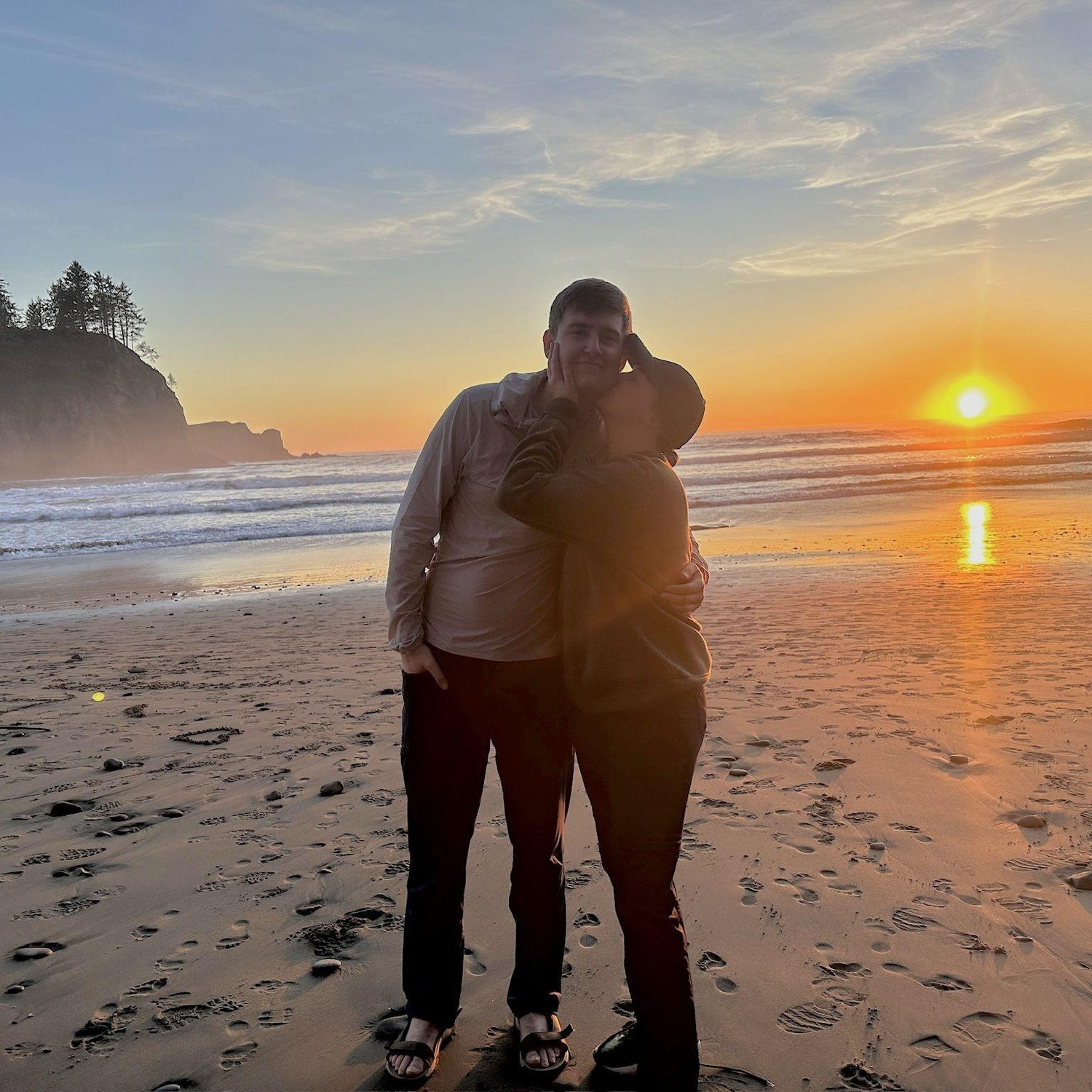 Exploring the coast and catching sunsets