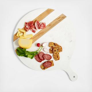 Amara Marble Large Serving Board