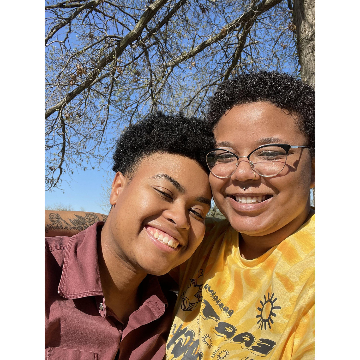 One of our very first dates, early 2021!