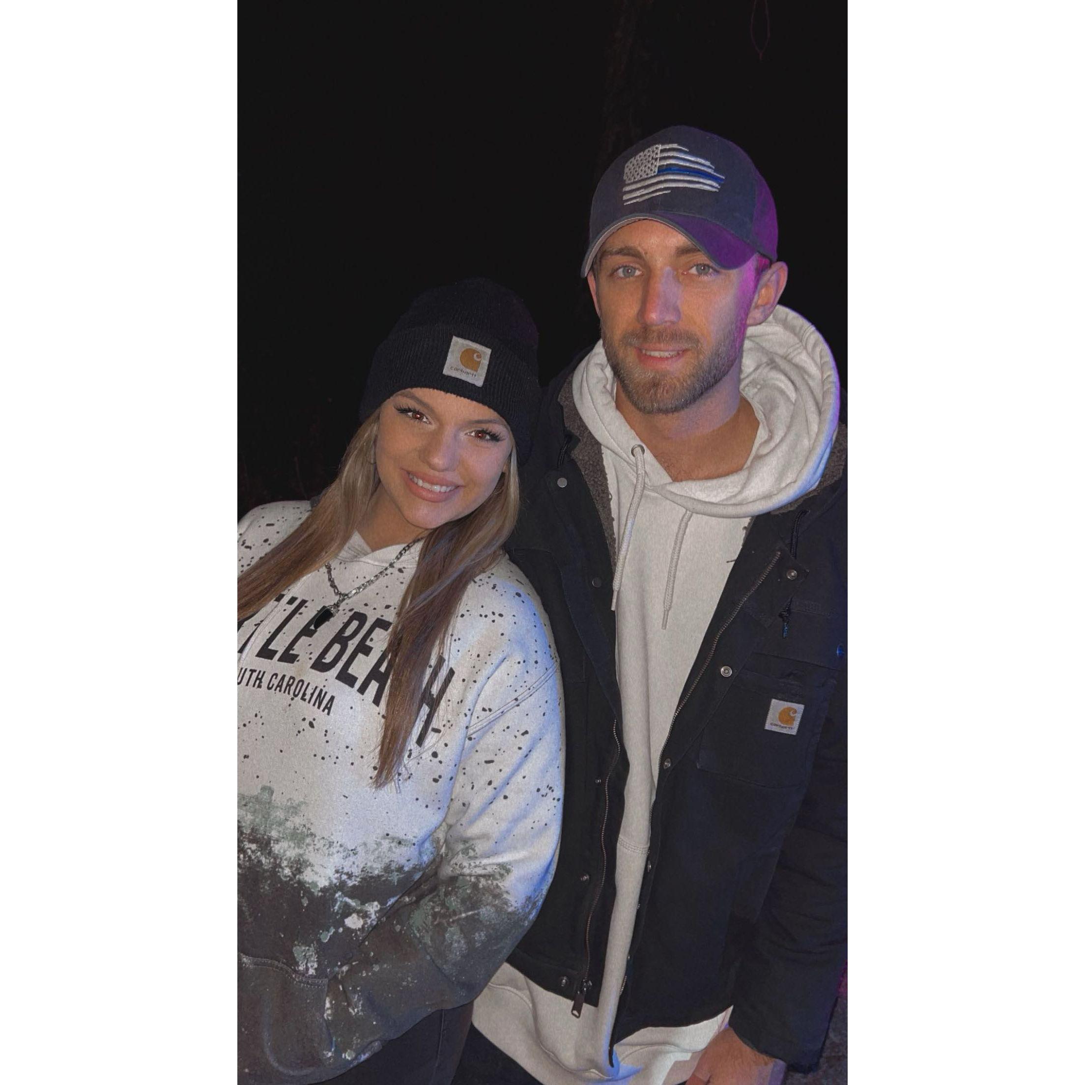 Our first haunted house together!