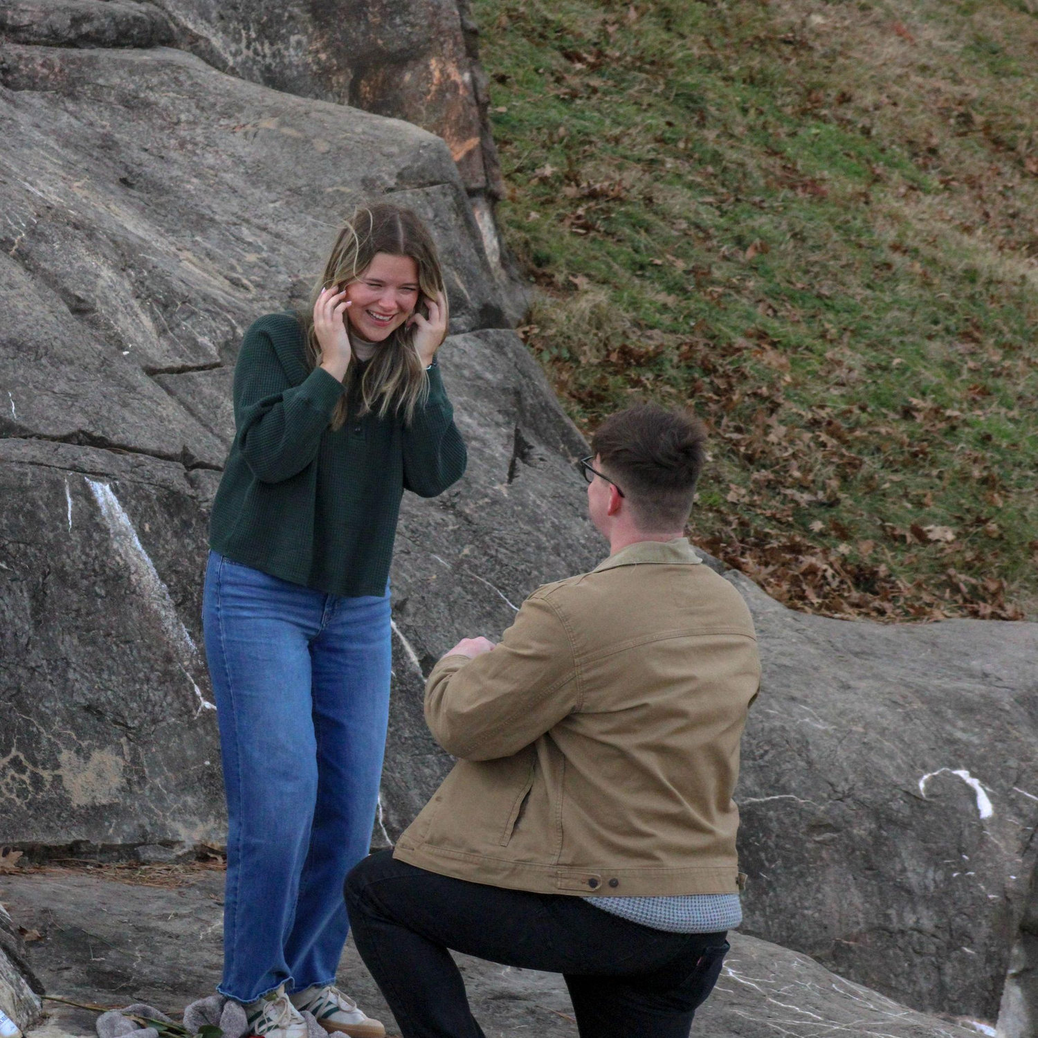 WE'RE ENGAGED!