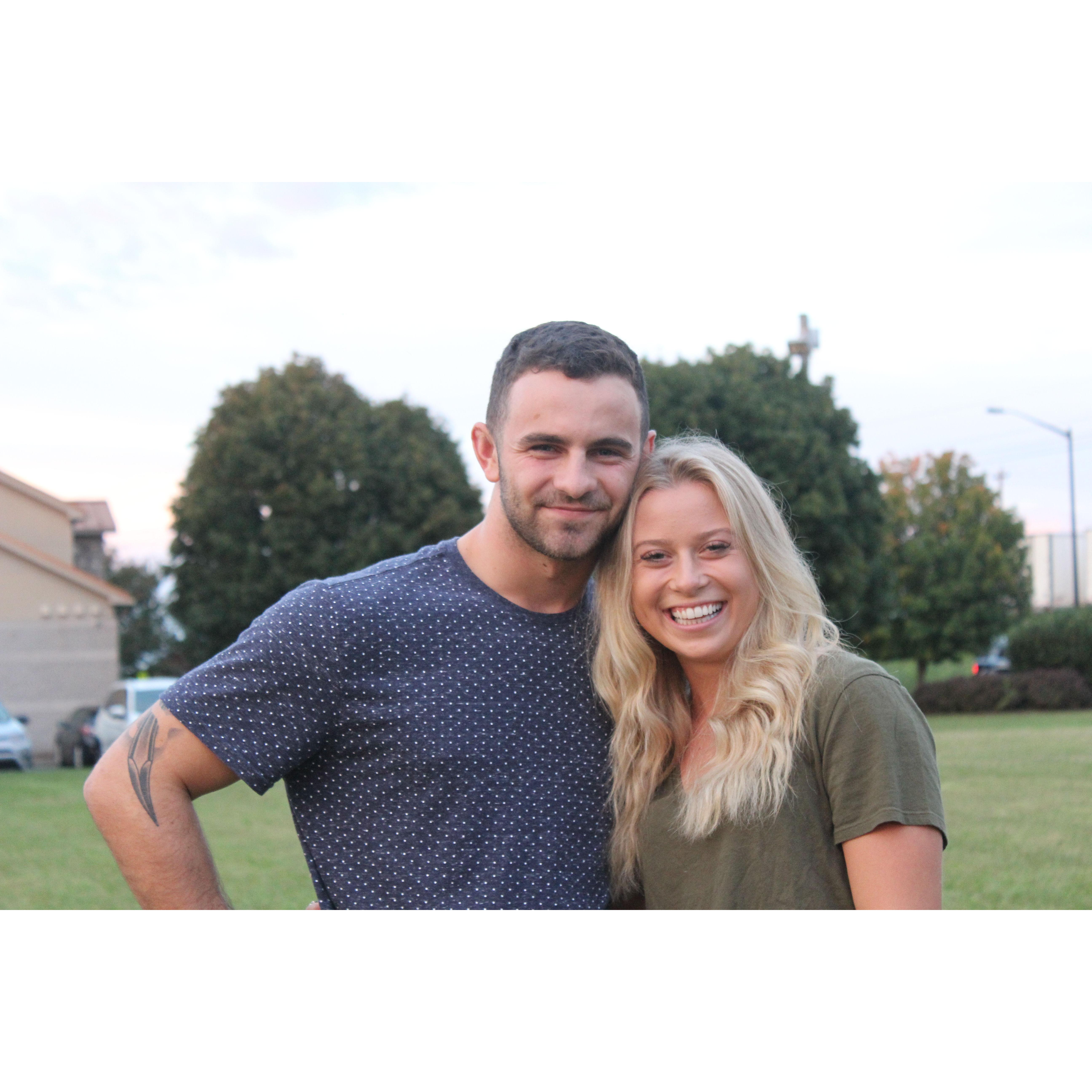 Our first picture together