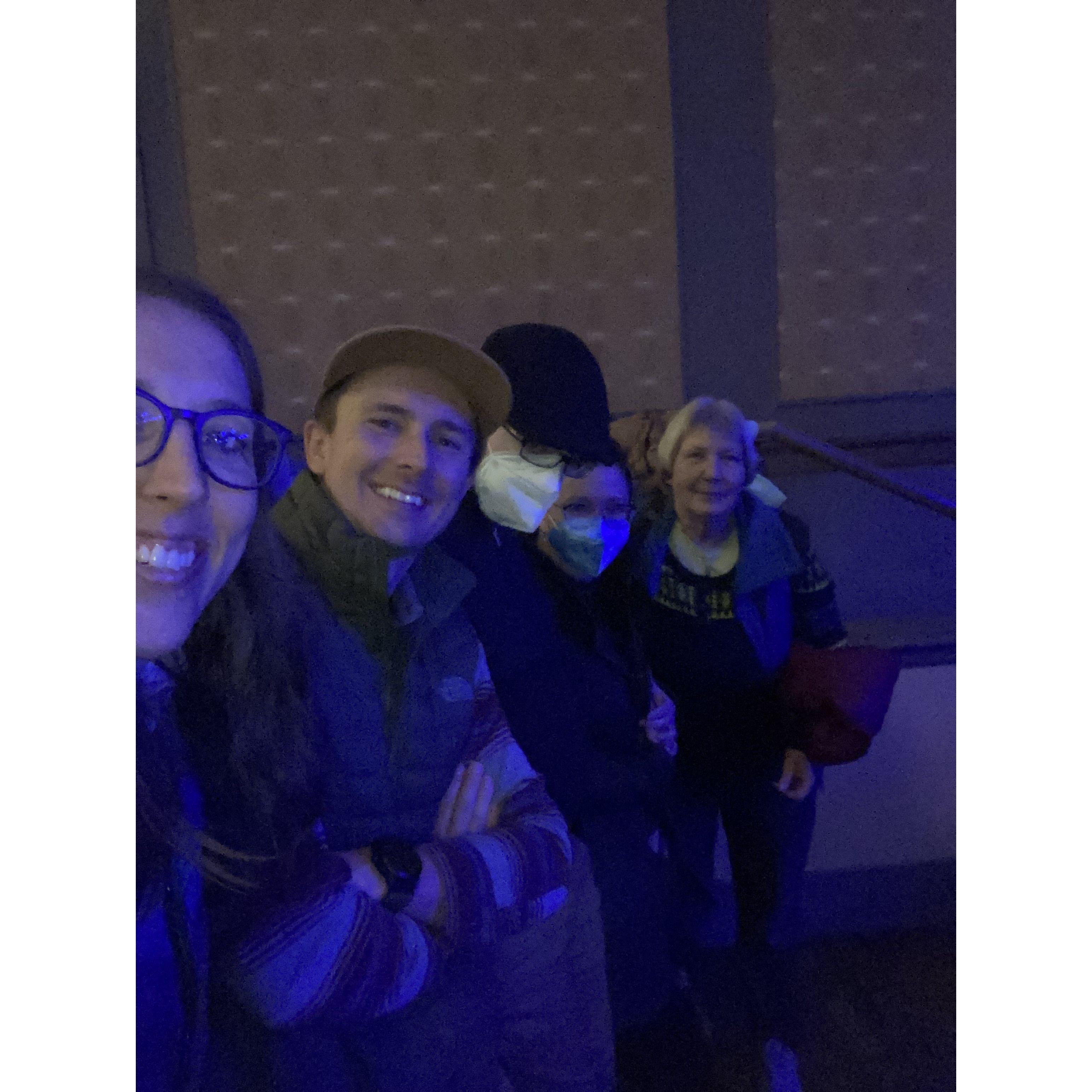 Concert in Missoula with family