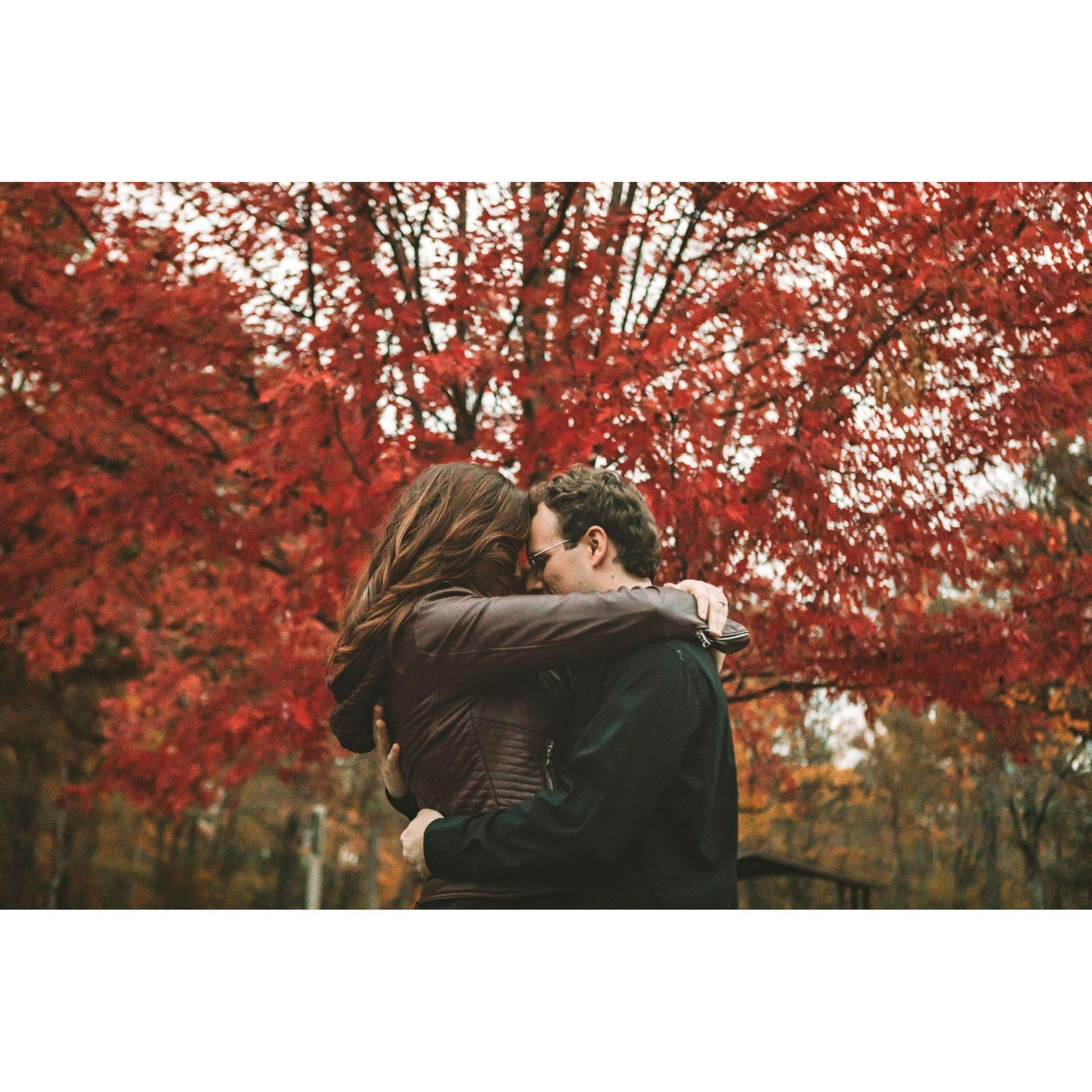 Our engagement photo shoot in Sharon Woods, one of our favorite places in Cincinnati!