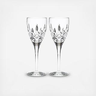 Lismore Nouveau White Wine Glass, Set of 2
