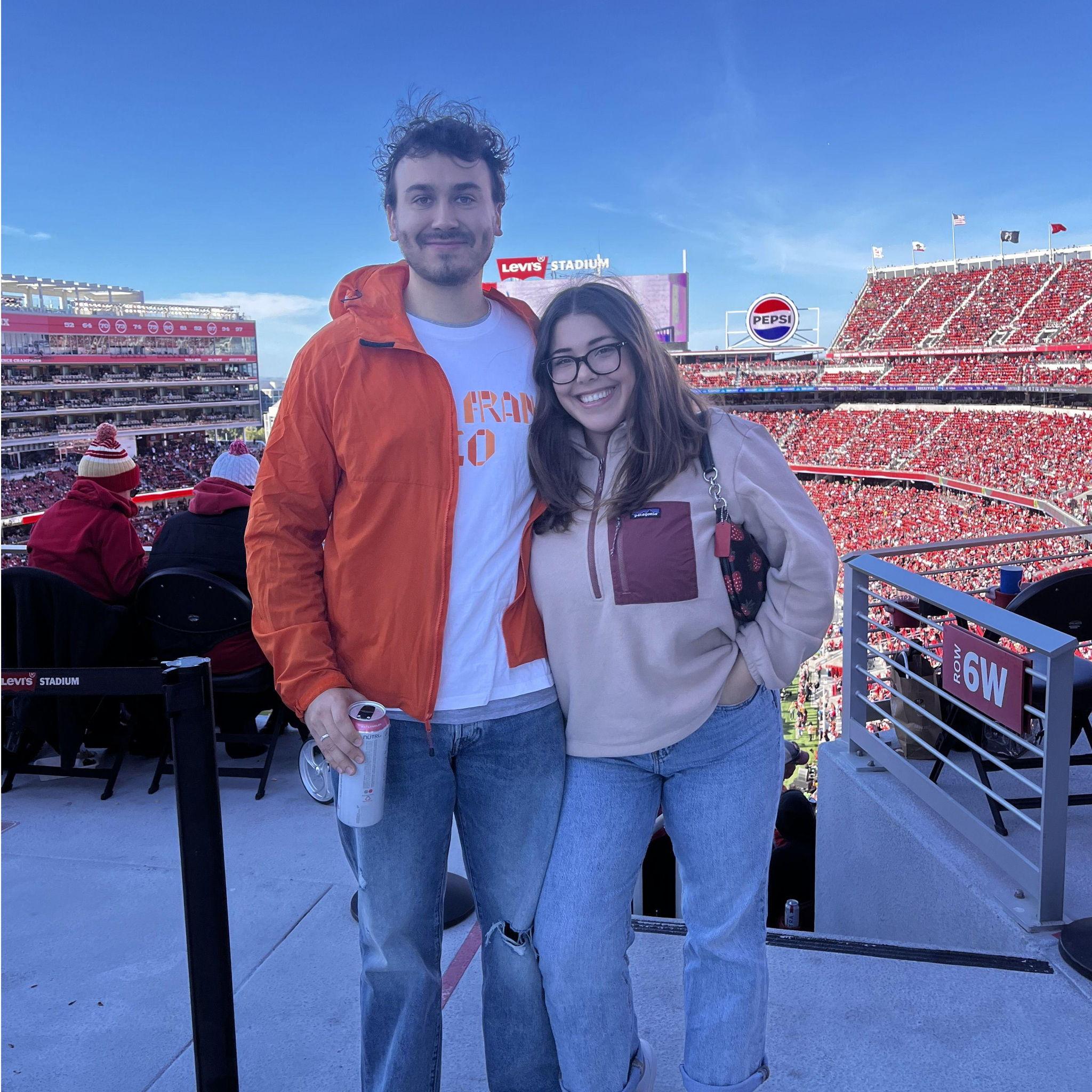 San Francisco 49ers Football Game in Santa Clara, California - Fall 2023