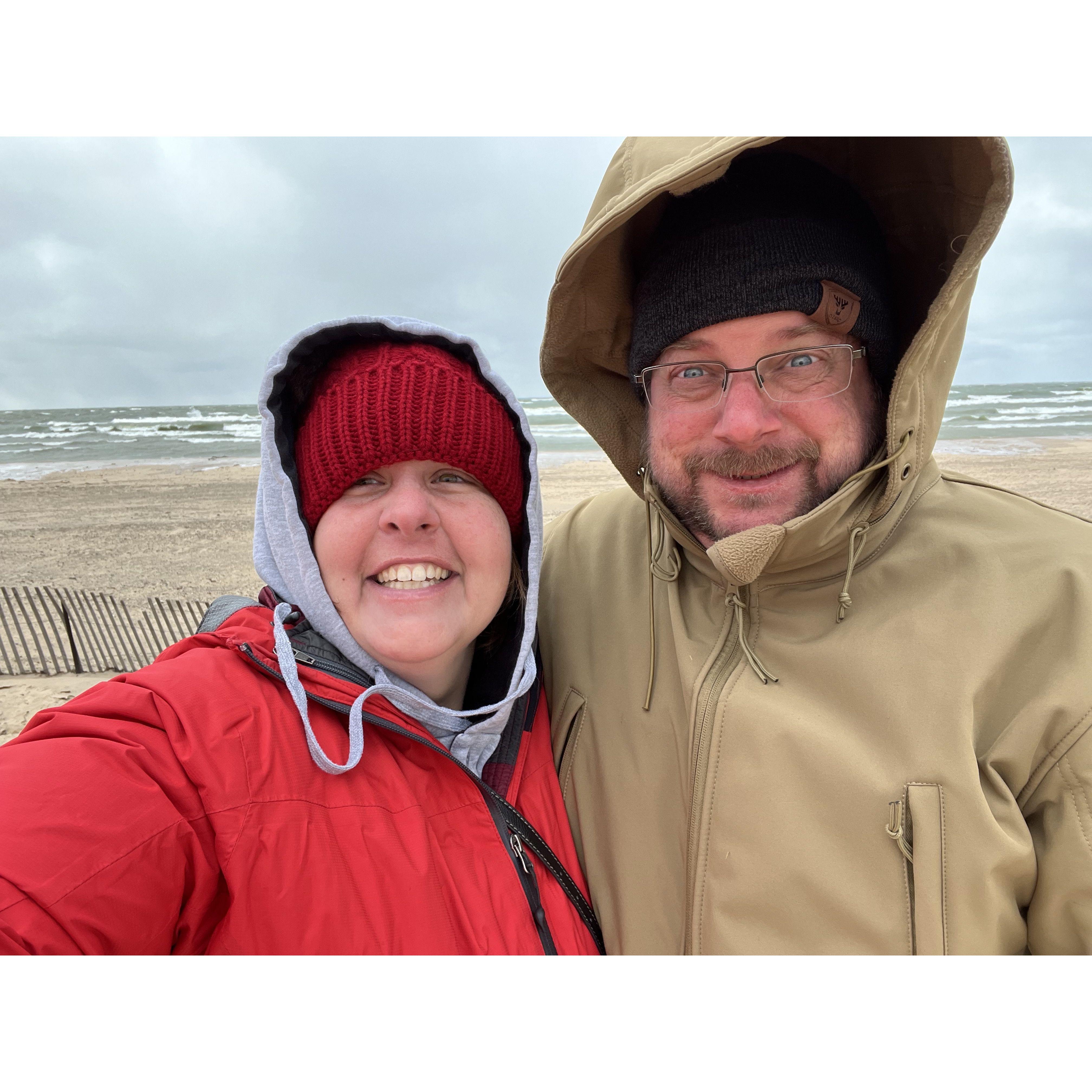 Trip to Lake Michigan (March 2023)