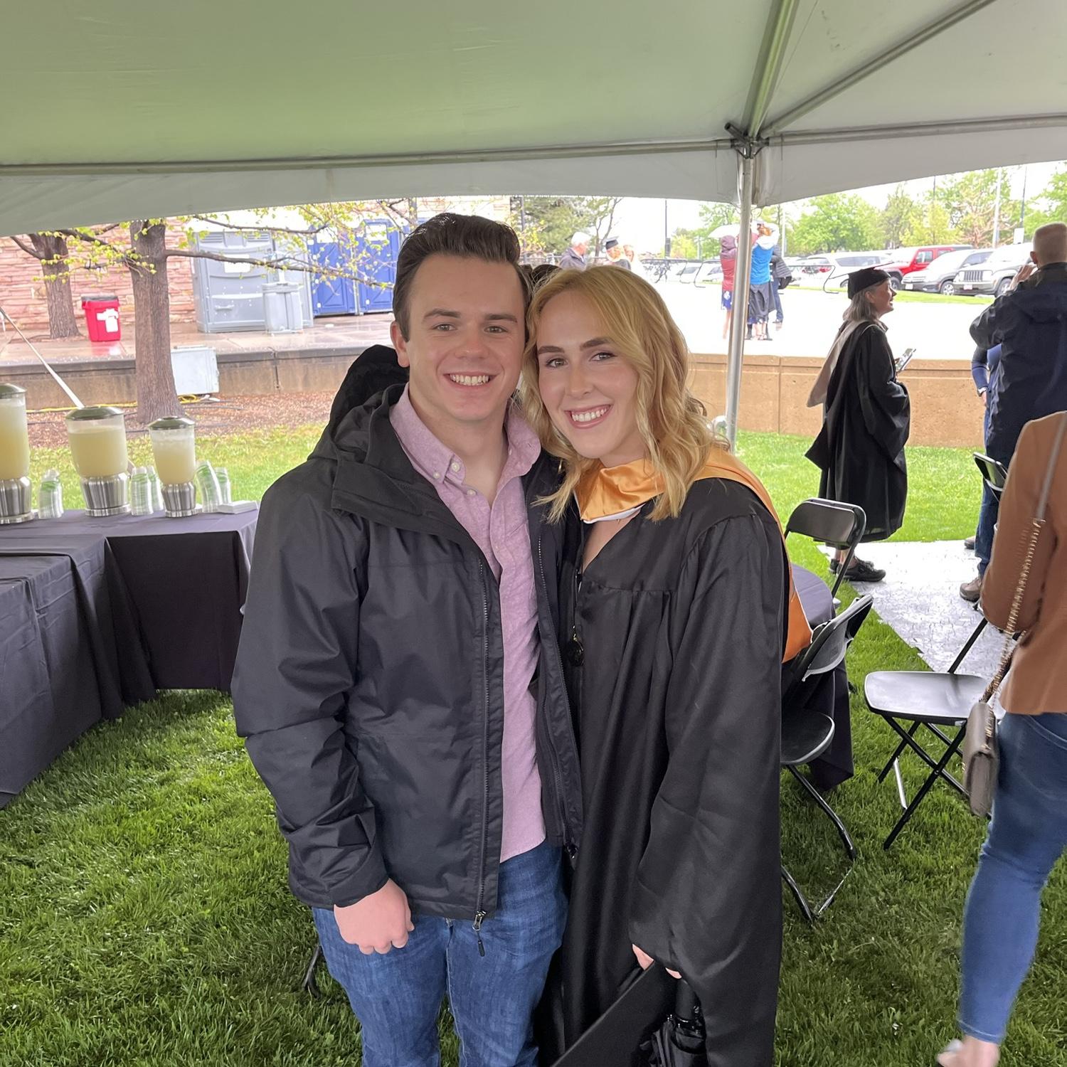 Nat’s grad school graduation