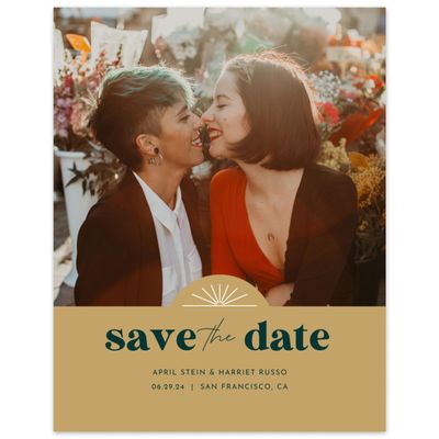 Dijon, Yellow Wedding Digital Save the Date - Tucana Photo