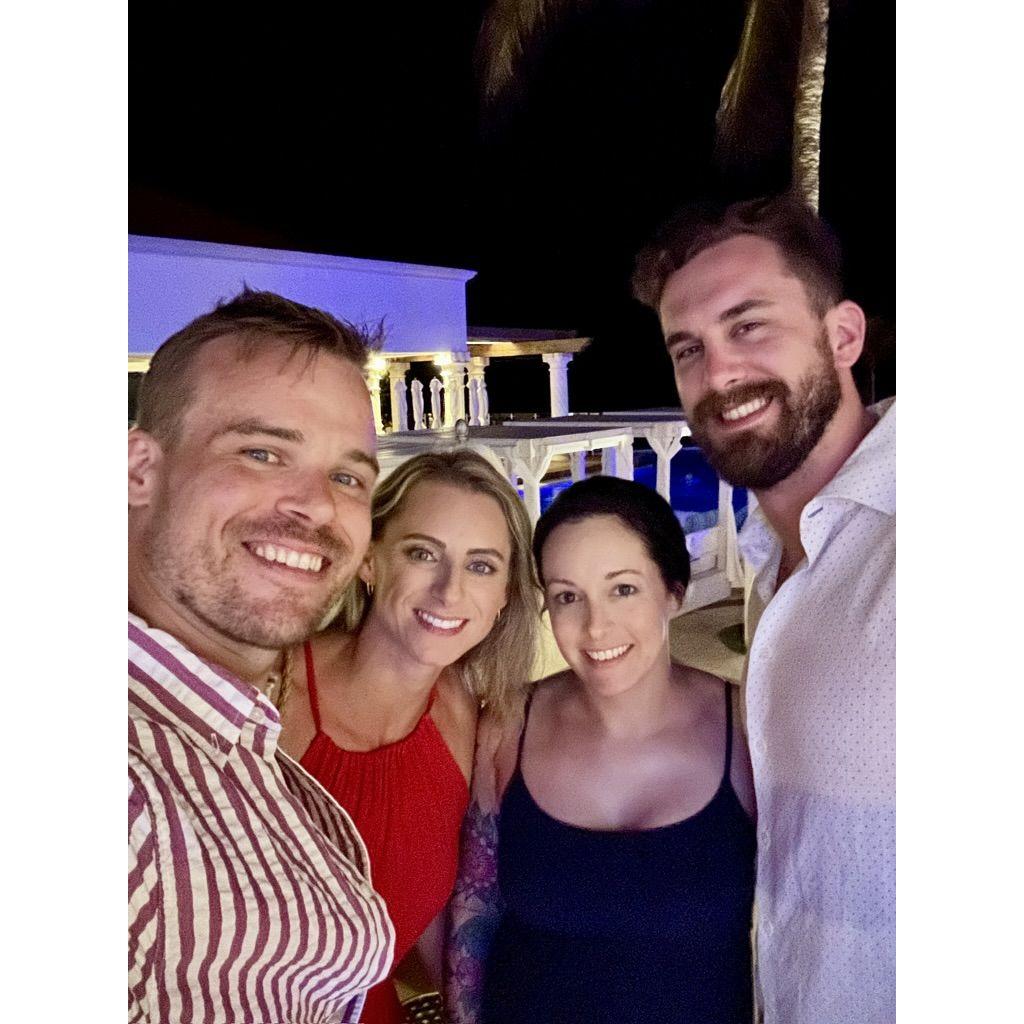 When we went to Mexico with our besties Nicole and Wyatt in 2024
