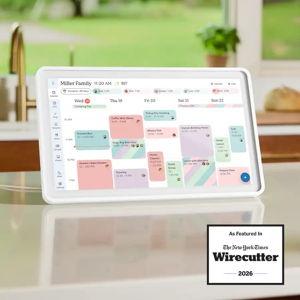 Skylight - Calendar 2: 15 Inch Touchscreen Smart Calendar and Chore Chart - White