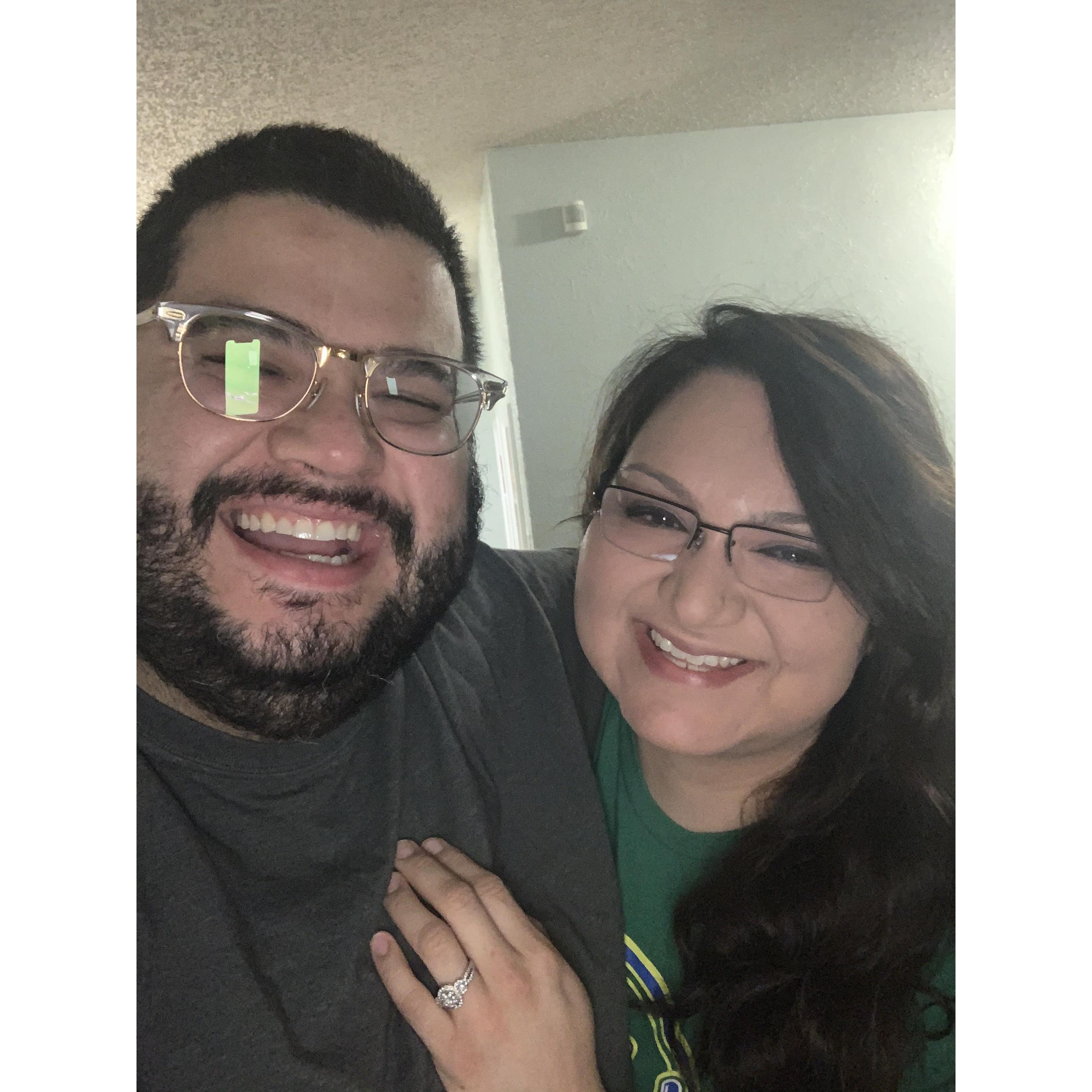 We’re engaged!! 12/5/19