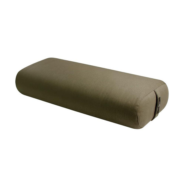 Hugger Mugger Standard Yoga Bolster - Firm, Supportive, Handmade, Durable