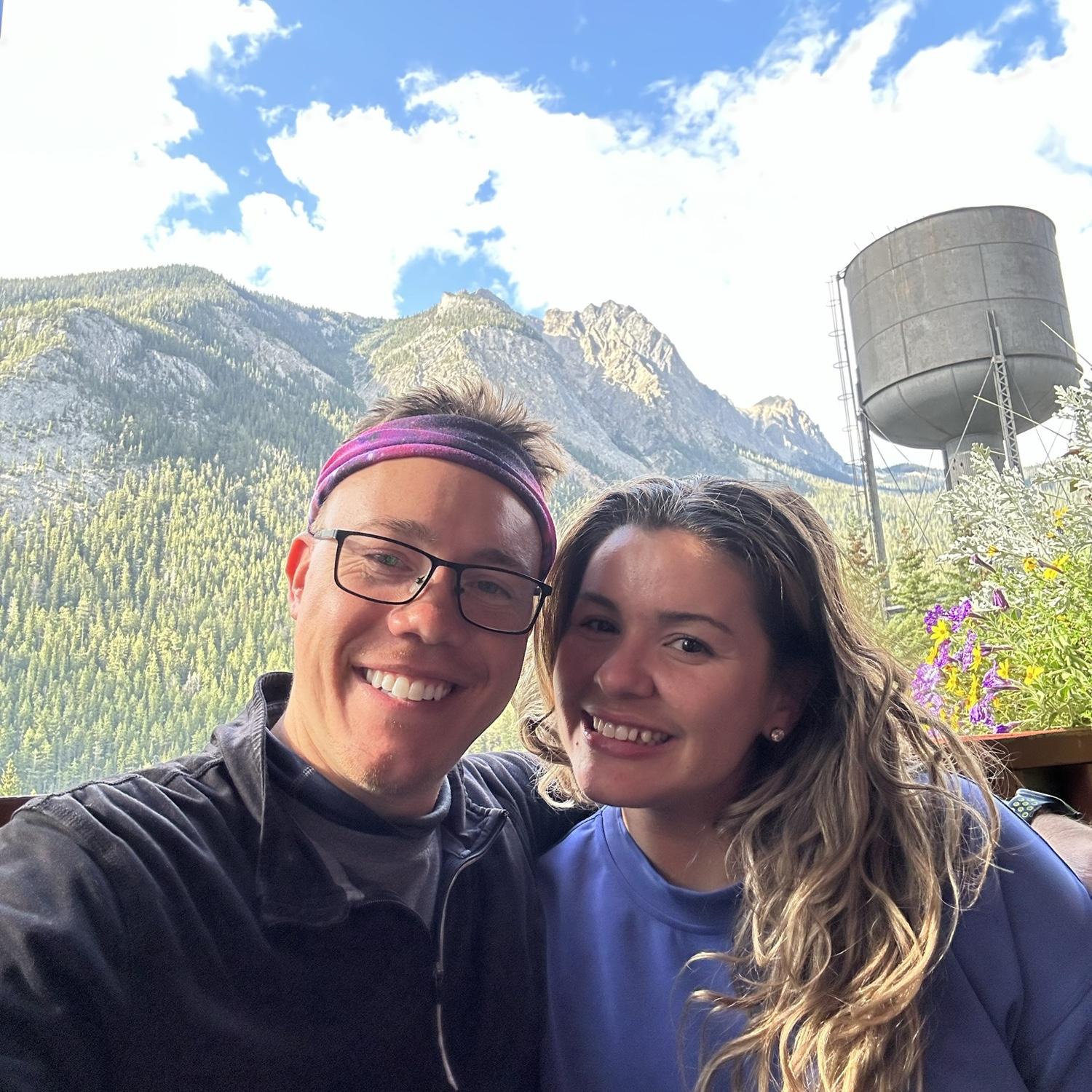 Selfie in Banff National Park