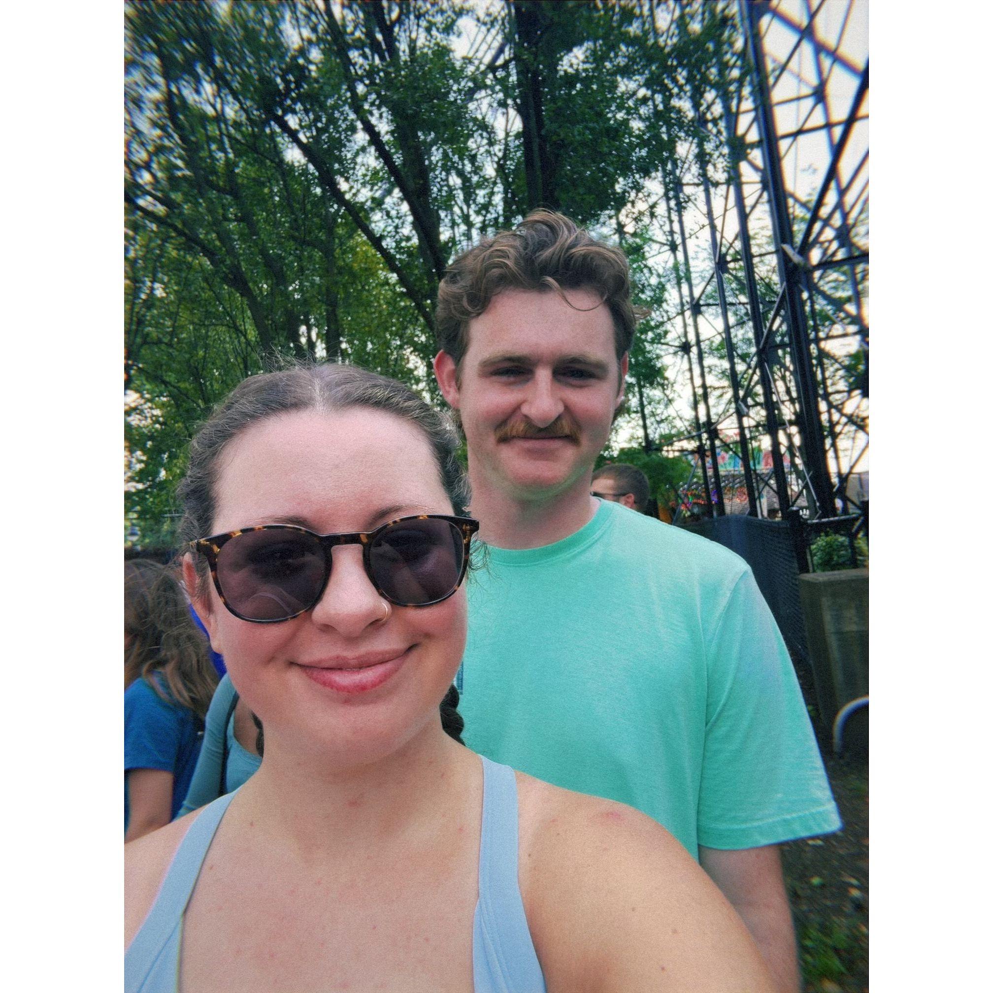 First trip to Kennywood for the 2025 season!