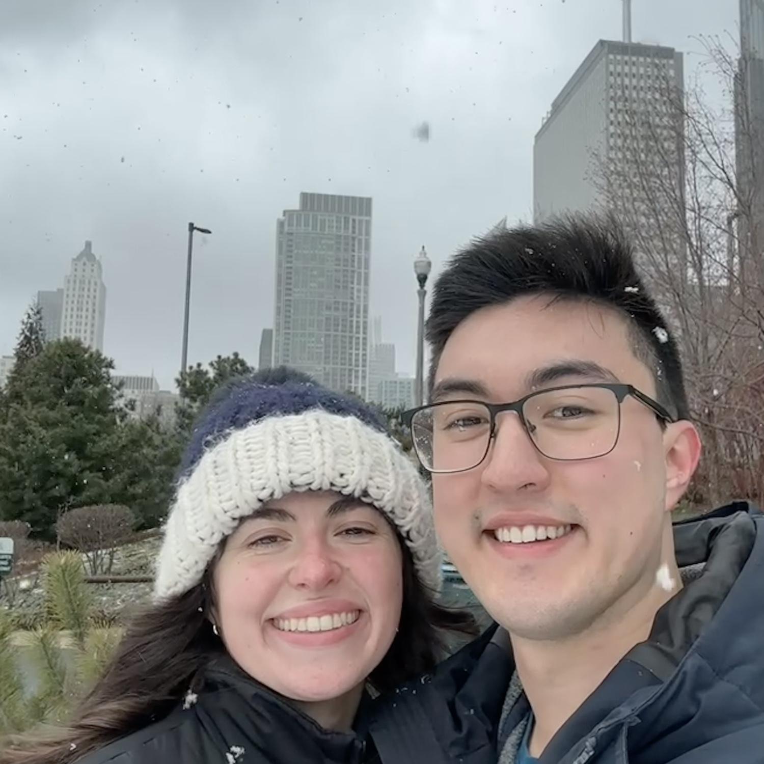 March 2023 - Snowy Ice Skating Date!