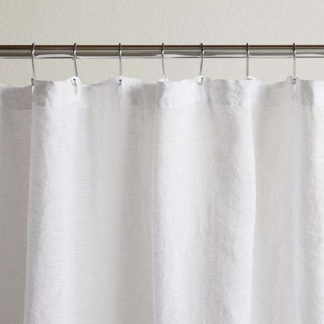 Linen Shower Curtain