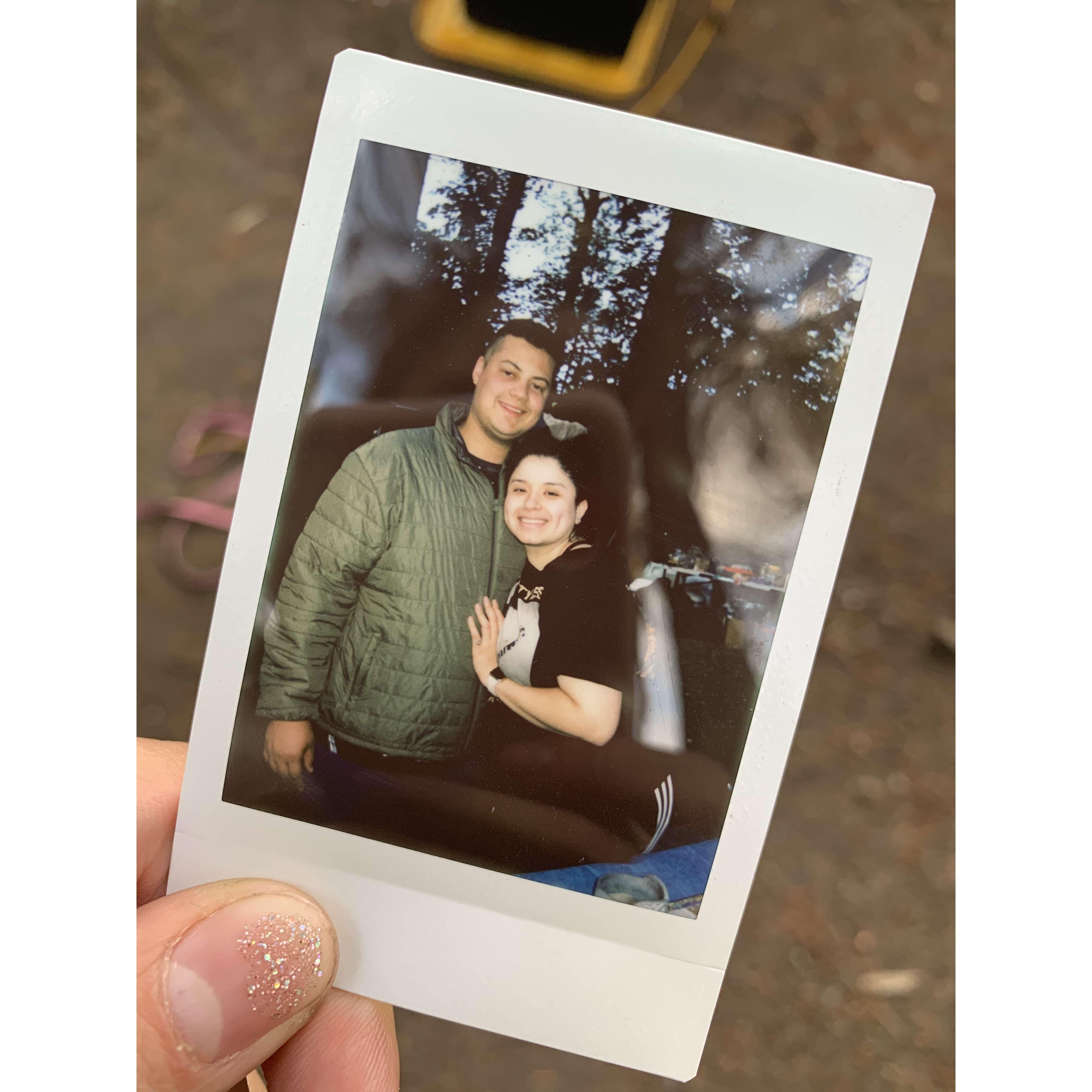 our first camping trip and my first time hanging out with Jessica and Louis