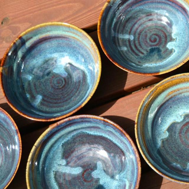 Ceramic Ocean Bowls